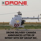 Drone Delivery Canada Announces Letter of Intent With IDP Group Inc.