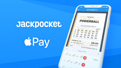 Apple Pay gives Jackpocket lottery app users a seamless and secure way to play their favorite lottery games right from their phone.