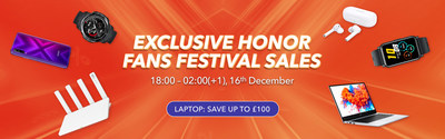 Exclusive HONOR Fans Festival Sales at HIHNOR Store