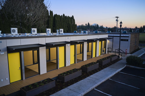 Blokable at Phoenix Rising is all-electric permanent housing, in Auburn, Wash., for members of the community earning 30% - 50% AMI.