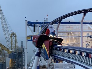 Yes Virginia, There Is A Roller Coaster On A Cruise Ship, And Santa Claus Just Rode It