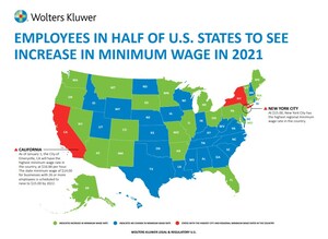 Citizens in Half of U.S. States to See Minimum Wage Increases in 2021