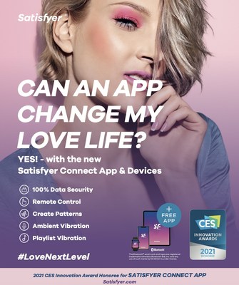 Satisfyer Connect app named 2021 CES Innovation Award Honoree.