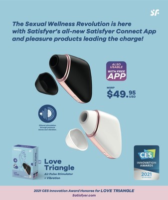 Satisfyer Love Triangle named 2021 CES Innovation Award Honoree.