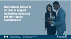 Government of Canada supports Saskatchewan innovation hub