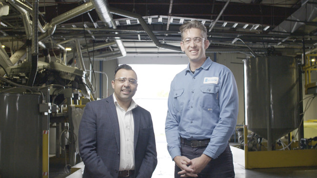 Co-Founders Ajay Kochhar & Tim Johnston at Commercial Spoke 1 in Kingston, ON Co-Founders Ajay Kochhar & Tim Johnston at Commercial Spoke 1 in Kingston, ON