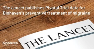 Biohaven's Rimegepant For Preventive Treatment Of Migraine Published In The Lancet