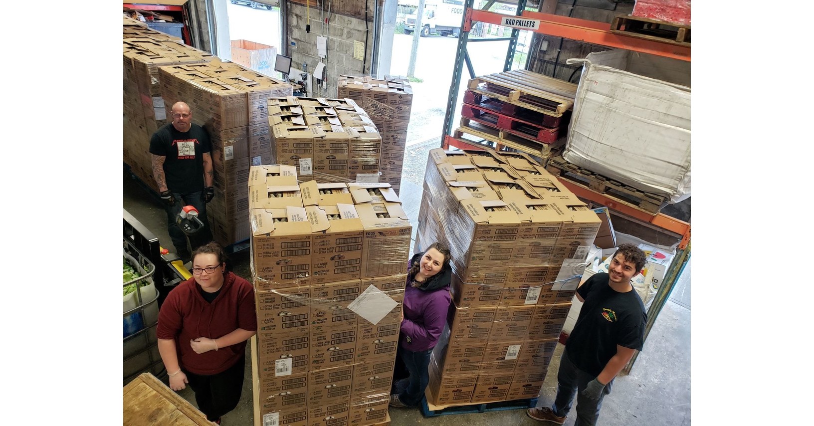 BC Egg Farmers Donate 750,000 Worth of Eggs