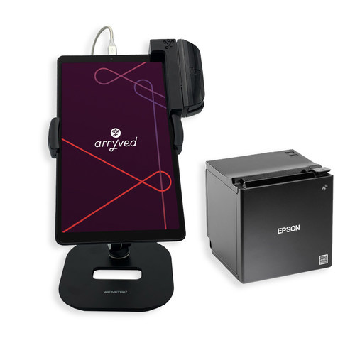 Arryved mobile POS and Epson Receipt Printer