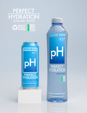 Perfect Hydration Doubles Down on Sustainability Mission with 100% rPET bottles and Aluminum Cans