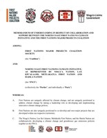 Memorandum of Understanding (MOU) (CNW Group/First Nations Major Projects Coalition)