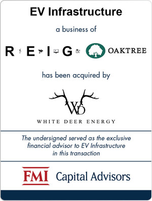 FMI Advises EV Infrastructure in Acquisition by White Deer Energy