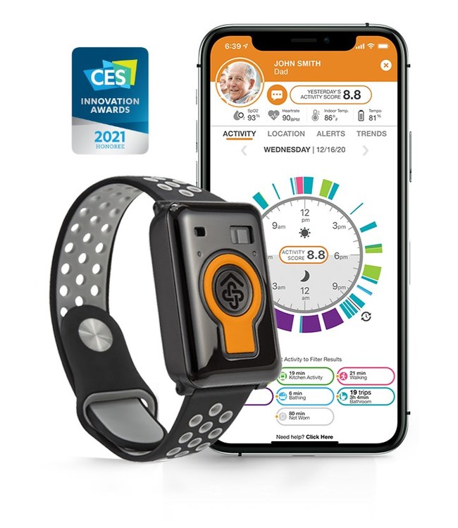 CarePredict TouchPoint selected CES 2021 Innovations Award Honoree