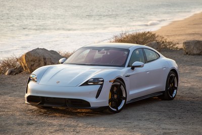Porsche Taycan charges ahead in first year on American roads.