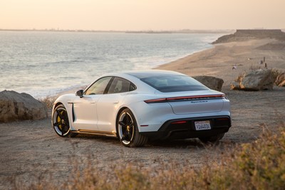 Porsche Taycan charges ahead in first year on American roads.