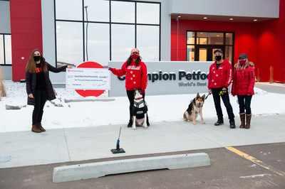 Champion Petfoods has donated 420,000 meals of ORIJEN and ACANA pet food to rescue organizations in North America