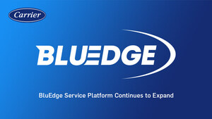 Carrier Secures 1,000 BluEdge Service Contracts in First Six Months, Expands Geographic Coverage