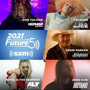 SiriusXM Reveals 'Future Five for 2021' and Welcomes 'The Class of 2020' in Music