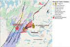 St. James Gold Announces Option Agreement To Acquire An 100% Interest In Claims Covering 1,791 Acres In The Gander Gold District Of North Central Newfoundland Island