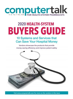 ComputerTalk for The Pharmacist 2020 Health-Systems Buyers Guide Available Online
