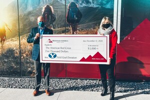 Mountain America Credit Union Donates $5,000 to the American Red Cross Through its Charitable Program with BYU Athletics
