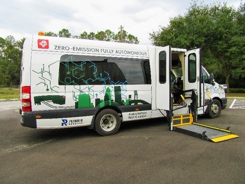 GreenPower’s AV Star delivered to Jacksonville Transportation Authority (photo courtesy of GreenPower)