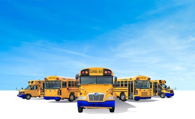 Gamme complte d'autobus lectriques par Girardin. (Groupe CNW/Girardin Autobus Inc)