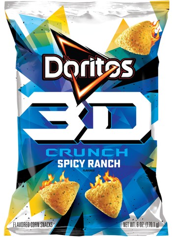 Doritos Unveils New 3D Crunch, Entering a New Era of Three-Dimensional Snacking