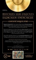 The album Harmonium symphonique - Histoires sans paroles certified gold record