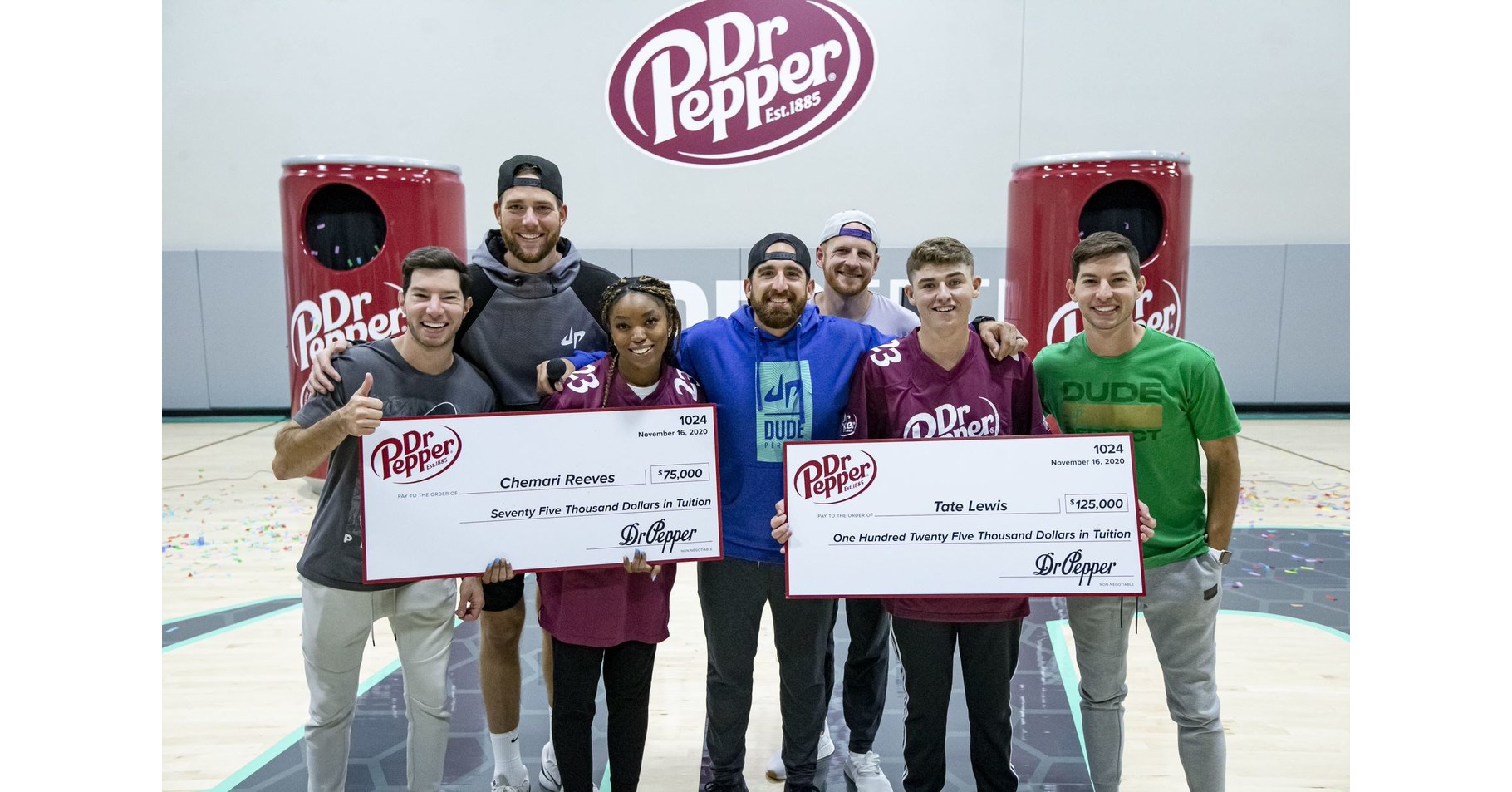 Dr Pepper Announces Grand Prize Winners in College Tuition Program