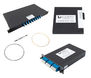 L-com Introduces Passive CWDM Mux/Demux Products for Inside and Outside Plant Applications