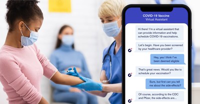 Hyro's VAXA solution uses conversational AI to answer questions about eligibility for COVID-19 vaccination, risk of side effects, and other concerns while automating appointment-setups.