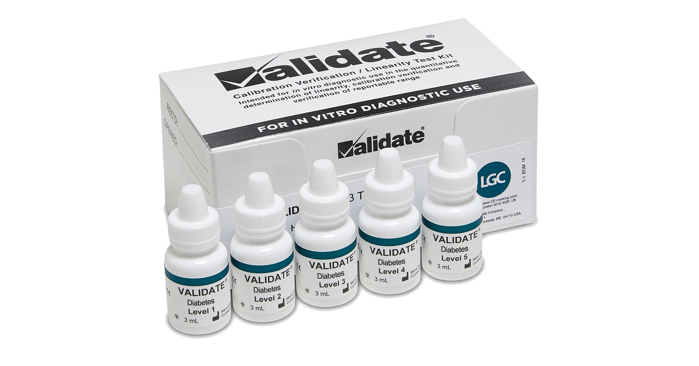 Lgc Maine Standards Announces Validate Diabetes Kit For Roche Cobas With Beta Hydroxybutyrate C Peptide Fructosamine And Insulin For Easy Fast And Reliable Documentation Of Linearity Calibration Verification And Analytical Measurement Range