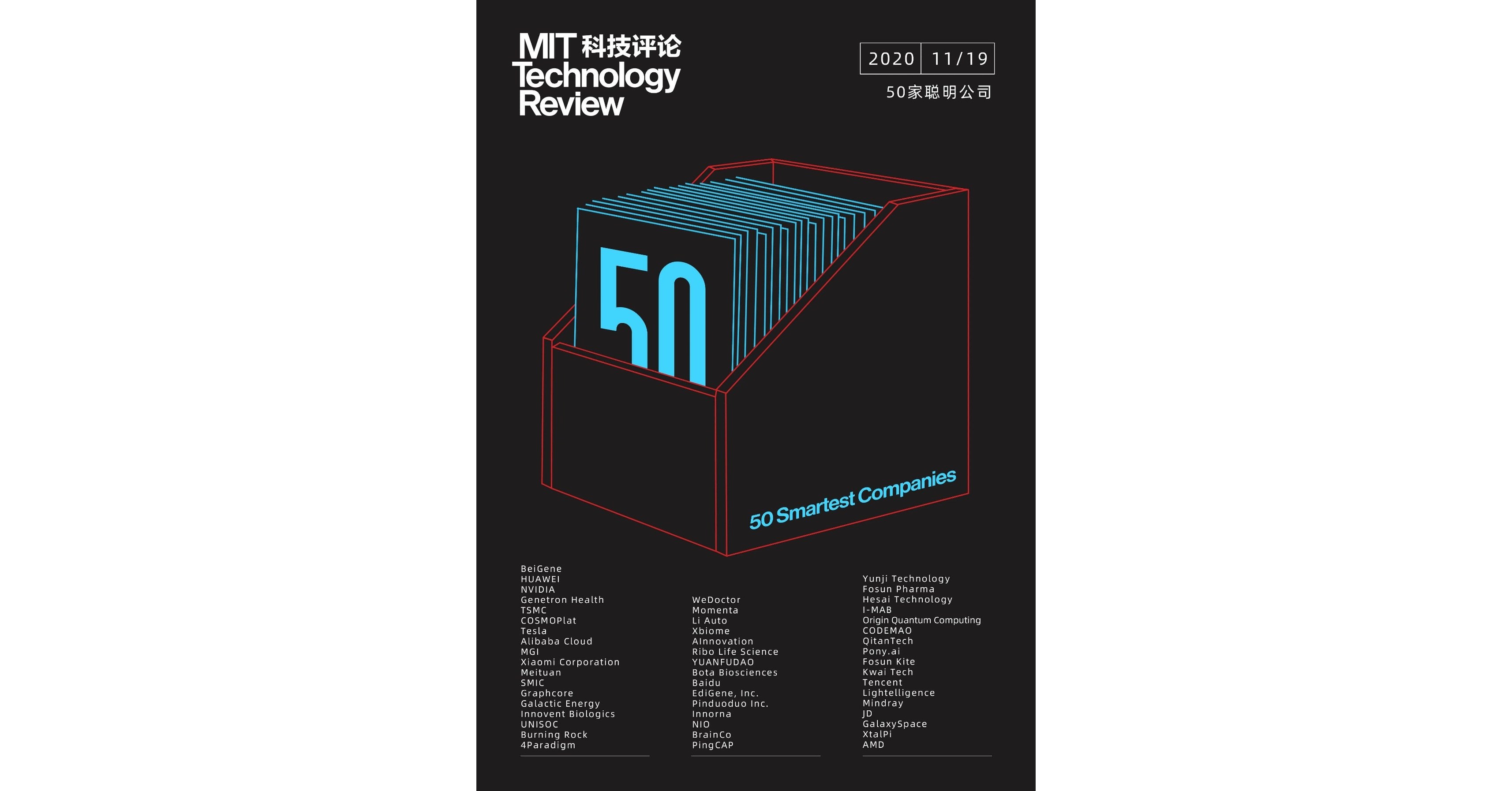 AInnovation Ranked as One of the MIT 50 Smartest Companies