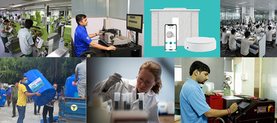 From top left (clockwise):
1.  Emerald Jewel Industry India Limited (Emerald)
2.  KGK Diajewels Private Limited
3.  Picup Media
4.  Shenzhen Xingguangda Jewelry Industrial Co Ltd
5.  Laxmi Diamonds
6.  De Beers Group
Phu Nhuan Jewelry Joint Stock Company (PNJ)