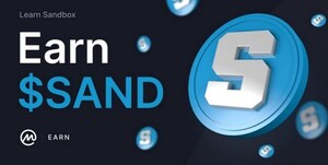 CoinMarketCap EARN Brings $400,000 in $SAND Rewards