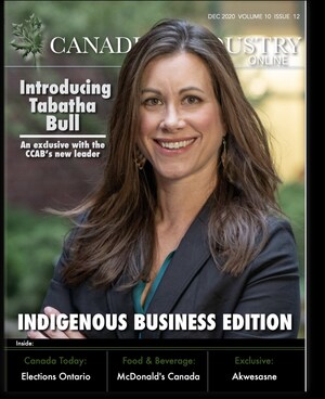 Sara Kopamees interviews CCAB President and CEO Tabatha Bull for Canadian Industry magazine
