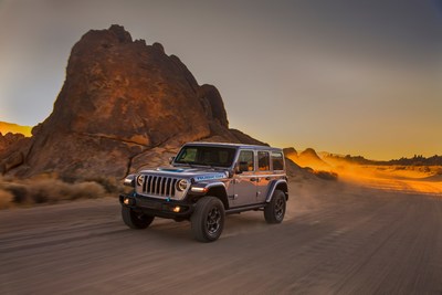 The 2021 Jeep® Wrangler 4xe, featuring 375 horsepower, 470 lb.-ft. of torque, Jeep capability and enough pure electric range to handle most daily commutes, carries a starting U.S. manufacturer’s suggested retail price (MSRP) of $47,995 for the Wrangler Sahara 4xe and $51,695 for the Wrangler Rubicon 4xe, before taking advantage of available $7,500 federal tax credit (all prices exclude destination). Deliveries are set to begin in the first quarter of 2021.