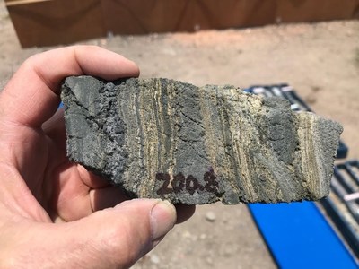 Figure 2. Pyrite replacement of diatreme sediments. (CNW Group/Pucara Gold Ltd.)