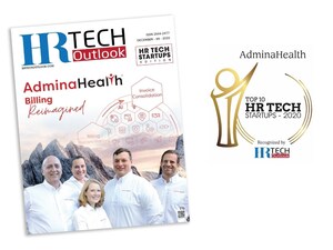 AdminaHealth® Featured as a Top 10 HR Tech Startup of 2020