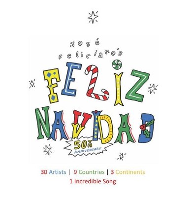 José Feliciano - Feliz Navidad 50th Anniversary (FN50) Logo