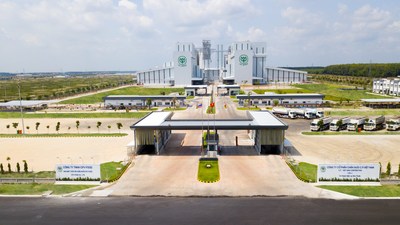 View of the largest exporting chicken complex factory in Southeast Asia - CPV Food Exporting Chicken Complex Factory. CPV Food is expected creating a strong breakthrough in the livestock industry in Vietnam; providing high quality, food safe chicken products for domestic consumers and for export.