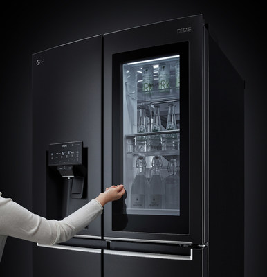 LG InstaView Refrigerator with Voice Recognition
