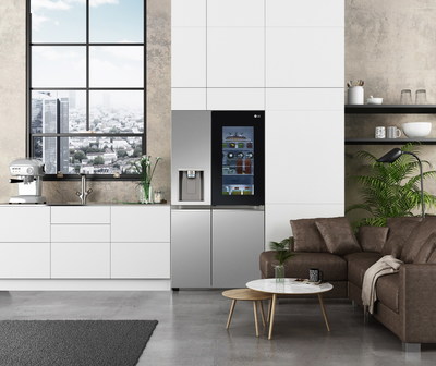 LG InstaView Side by Side Refrigerator
