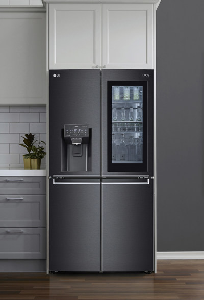 LG InstaView Refrigerator with Voice Recognition
