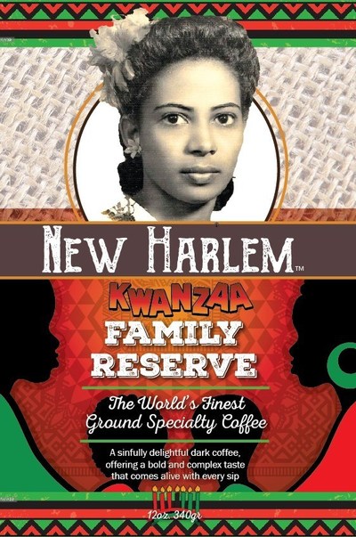 Kwanzaa Blend By Small Black Owned Harlem New York Company. This Blend Is Produced In Small Batches And Dark Roasted For A Great Morning Inspiration. This Stems From A Family Tradition From 1952 In Costa Rica Where The Family Originated And Later Moved To Harlem USA New Harlem Coffee