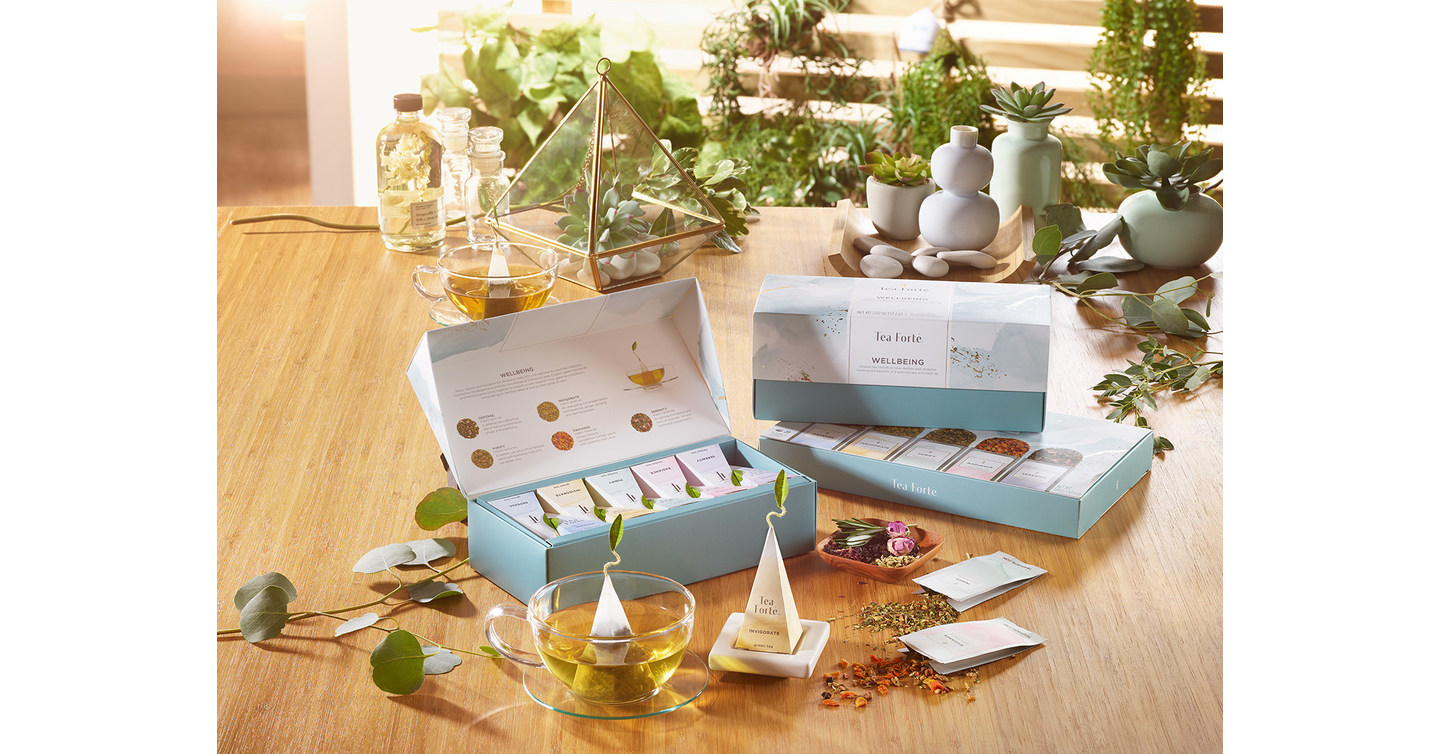 Introducing Tea Forté Wellbeing Collection
