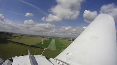 Charmont Wind Farm of CGN in France
