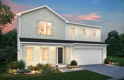 Two-story floor plan | Levi Pines in Cherryville, NC | New homes by Century Complete