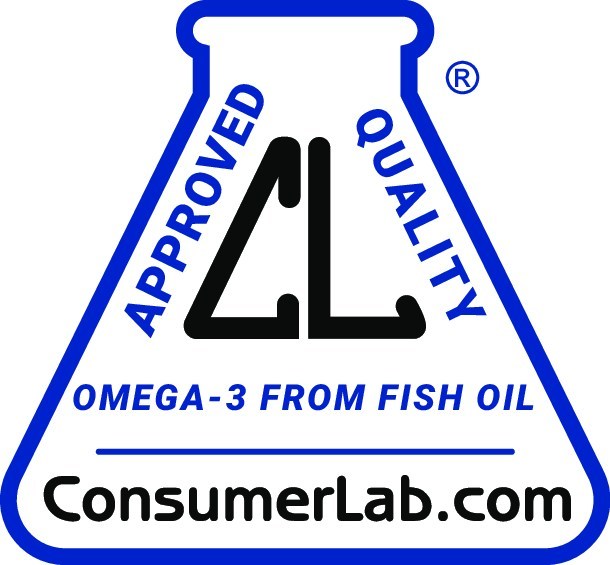 ConsumerLab.com seal for USANA's BiOmega supplement